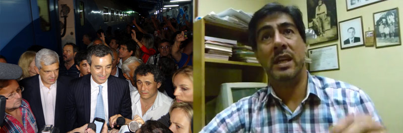 Randazzo visitó las obras en Junín